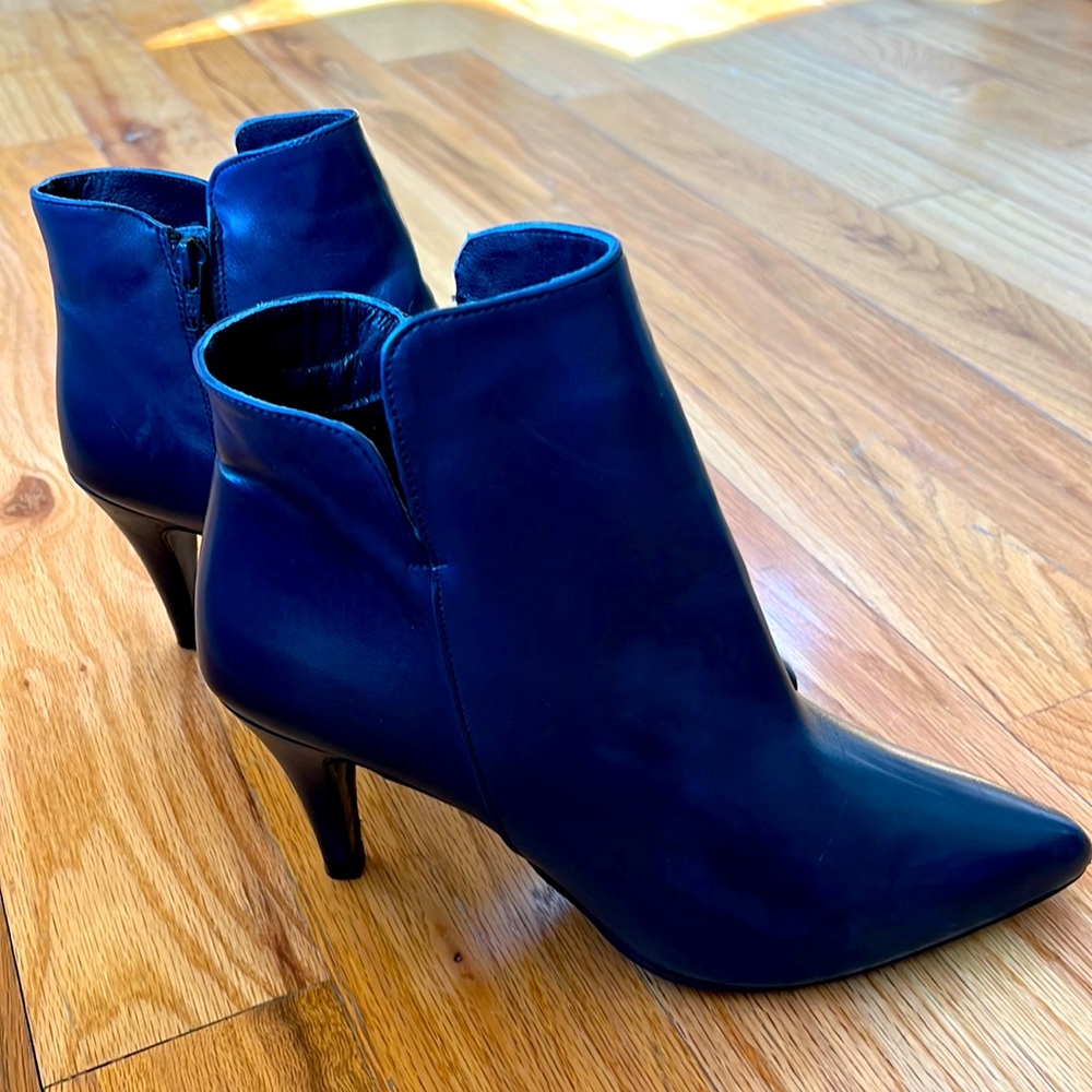 New Elodie Leather Boots Size 8 Made in Spain